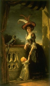 Louise-Elisabeth et son fils - Adélaïde Labille-Guiard, 1788