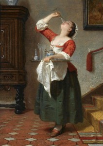 Wilhelm Amberg - The Maid 1862